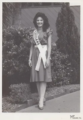 1983 Press Photo Miss Louisiana Teen USA Beauty Vail Cavalier From Lake Charles • $18.88