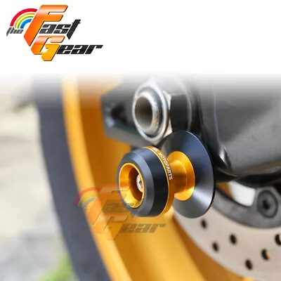 For Yamaha YZF R1  99-14 13 12 11 10 09 08 07 GOLD Swingarm Spools Sliders • $42.87