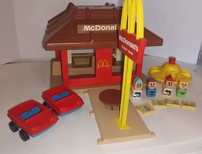 Vintage McDonald's Playskool Familiar Places Restaurant Play Set Toy 1974 • £81.91