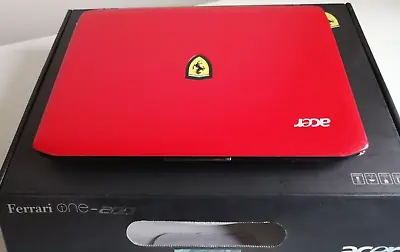 BOXED Acer Ferrari One 200 - 11.6  2GB RAM 250GB Win 7 HP • £362.86