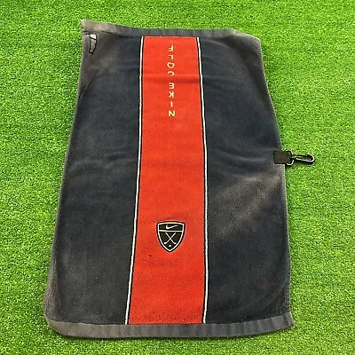 Vintage 90's Nike Golfbag Towel Red 16x24in • $24