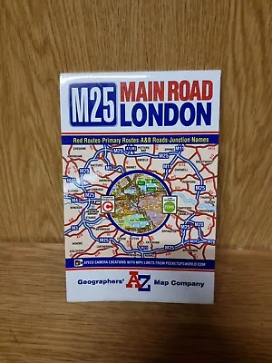 M25 Main Road Map Of London (A-Z Road Map) By Geographers' A-Z Map (24e) • £4.35
