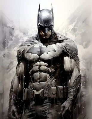  Batman 10  8.5  X 11  Fine Art Print Limited To Only 20 Hand-Numbered Copies • $13.49