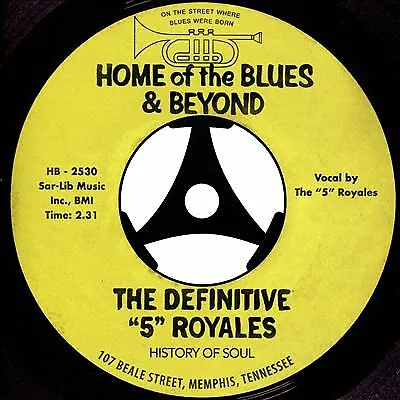 £5 • Buy Definitive “5” Royales: Home Of The Blues & Beyond By The  5  Royales (CD, 2014)