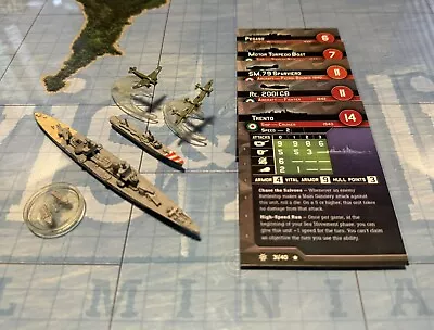 Axis & Allies - War At Sea - Trento Italy Navy Collection • $15