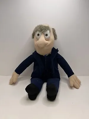 Disney The Muppets Statler Plush Large 18 Inch Soft Toy Jim Henson Old Men Rare • £16.25