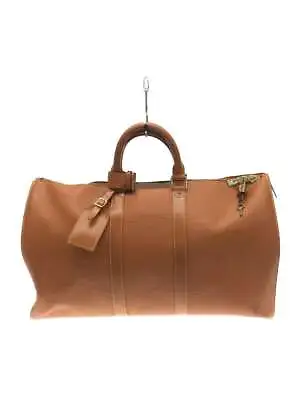 LOUIS VUITTON M42958 Epi Keepall 55 Boston Travel Bag Gold Brown Ex++ 240307T • $751.44