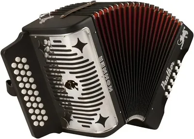 HOHNER Panther 3100 GCF Diatonic BK Accordion Acordeon  Pantera BRAND NEW! • $999.99