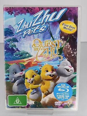 Zhu Zhu Pets - The Quest For Zhu DVD 2011 Animation Kids Children Cartoon Family • £7.90