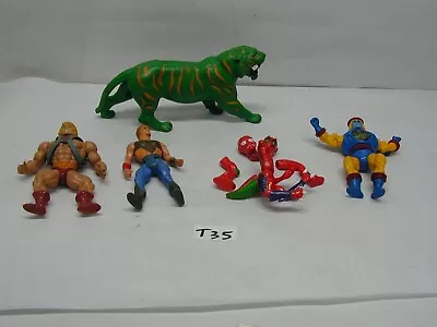 Vintage Lot Of 5 1980s Mattel He-Man Masters Of The Universe Action Figures MOTU • $35