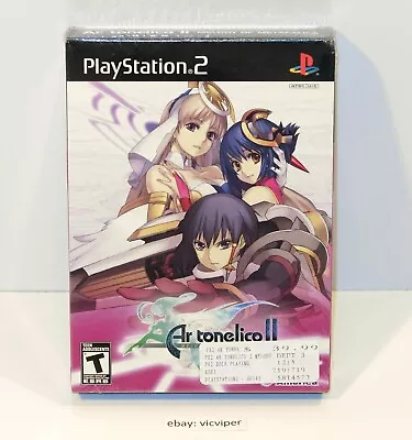 New AR TONELICO II MELODY OF METAFALICA Limited Edition SEALED PS2 Playstation 2 • $205