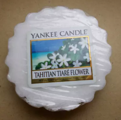 Yankee Candle Usa Deerfield Retired Wax Tart - Tahitian Tiare Flower • £2.99