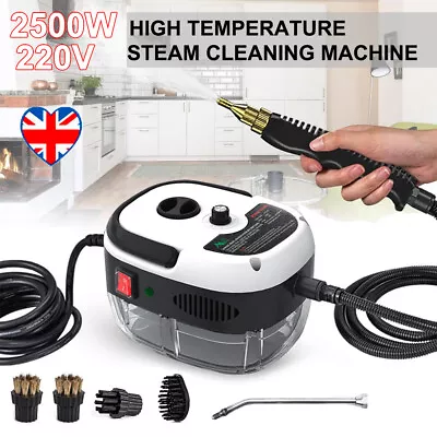 2500W Portable Handheld Steam Cleaner High Temperature Steam Cleaning Machine UK • £37.99