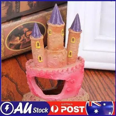 Small Aquarium Cartoon Castle Cute Castle Tower Mould For Home Garden Decoration • $11.59