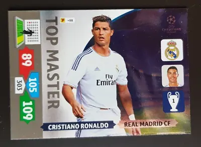 Panini Adrenalyn XL Champions League 13/14 C. Ronaldo Top Master • $18
