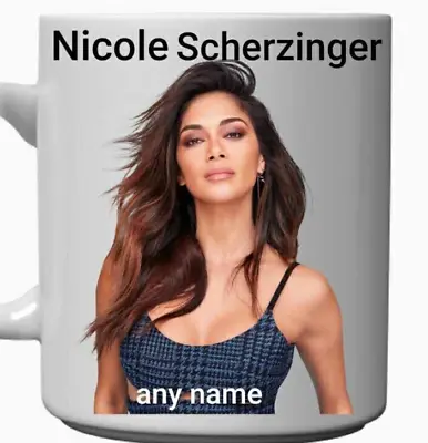 BRAND NEW 2024 NICOLE SCHERZINGER - Personalised Gift Mug BYMUGS4EVERYONE • £8.30