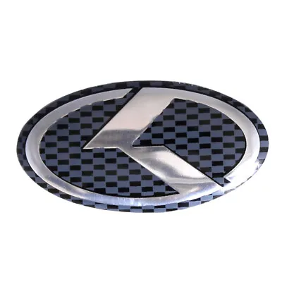 60mm Car Steering Wheel Center K Emblem 3D Sticker For Optima Stinger Forte Koup • $9.39