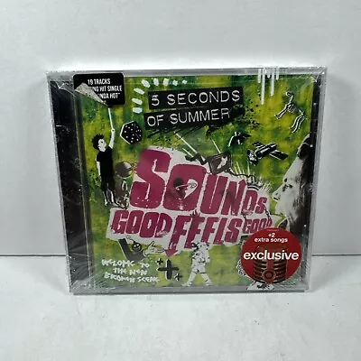 5 Seconds Of Summer – Sounds Good Feels Good Target Green Version Sealed New CD • $29.95