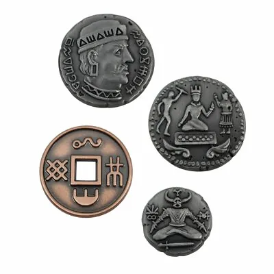 $8.23 • Buy RUNEQUEST COIN SAMPLE PACK #2 Glorantha Rpg Metal Prop Chaosium Campaign Coins
