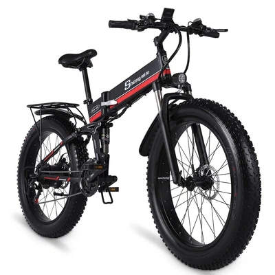 $2799.99 • Buy Shengmilo Electric Bike 1000W New Super Level Snow Bike Electric Folding Bike