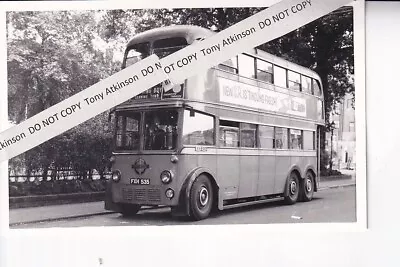 London Transport - M1 Type Trolley Bus - No. 1535 - Route 665 - Photo  # B13374 • £1