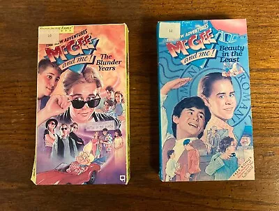 Lot Of 2 McGee And Me VHS Video Tapes EX-LIBRARY Christian Kids Blunder Years + • $11