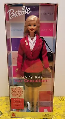 BARBIE  MARY KAY  STAR CONSULTANT DOLL #B2737 2003 SPECIAL EDITION - NIB - Acces • $125