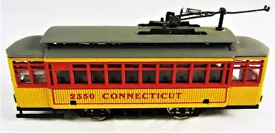 HO Scale Electric Train Connecticut 2350 Cable Car Mehano Tehnika Yugoslavia GC • $79.99