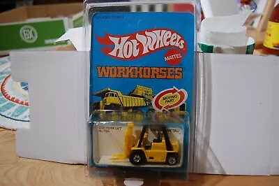 Hot Wheels Workhorses Cat Fork Lift  1168 Moving Part Package • $12