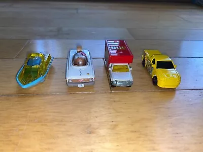 SpongeBob SquarePants Matchbox Hot Wheels Diecast Car Boat Lot Of 4 • $14.40