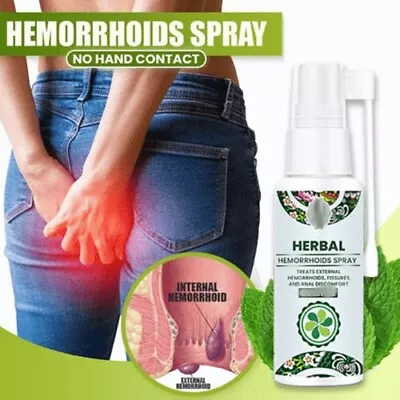 £5.21 • Buy Natural Herbal Hemorrhoids Spray Natural Herbal Hemorrhoids Spray 30ml