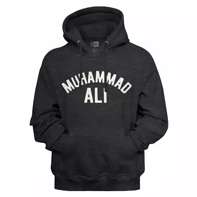 Muhammad Ali Ali Charcoal Heather Adult Hoodie Sweatshirt • $57.89