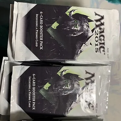 Magic The Gathering 2015 6-Card Booster Pack W/Promo Card XBOX MTG Sealed • $5.40