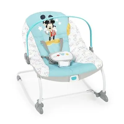 Mickey Mouse Vibrating  Rocker Chair For 1 2 Year Old Infant To Toddler Seat • $35