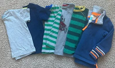 Lot Of 6 Mini Boden Boys Shirts Size 2-3 T-shirt Long Sleeve Pullover • $49.95