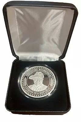 Teddy Roosevelt Infowars Coin 1 Oz Silver -Only  10000 Made • $104.99