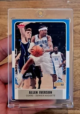 2007-08 Fleer #161 Allen Iverson  Denver Nuggets .... • $5.95