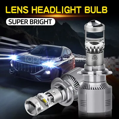 CANBUS H7 LED Headlight Super Bright Bulbs Kit White 40000LM High/Low Beam 6500K • $40.49