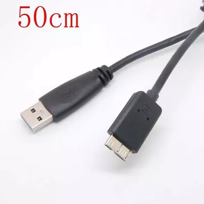 Usb3.0 Data SYNC Cable For Toshiba Canvio Connect HDTC710XL3A1 HDTC710XS3A1 50cm • $4.33