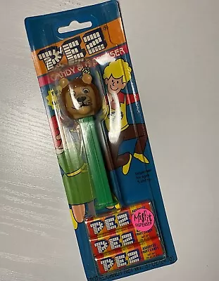 Vintage Rare Misfit Pez Dispenser Lion Green Feet In Box Discontinued Mint  • $90