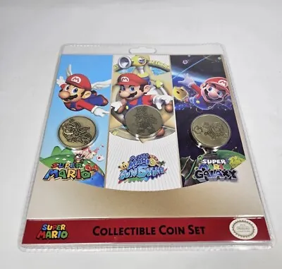 🍄 Super Mario Bros 3d Allstars  Collectible 3 Coin Set Nintendo Switch New ⭐️ • $14.99