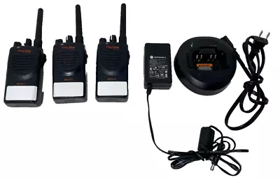 Lot Of 3 Mag One Motorola BPR 40 MagOne BPR40 Two-Way Radio Analog 450-470MHz A1 • $197.70