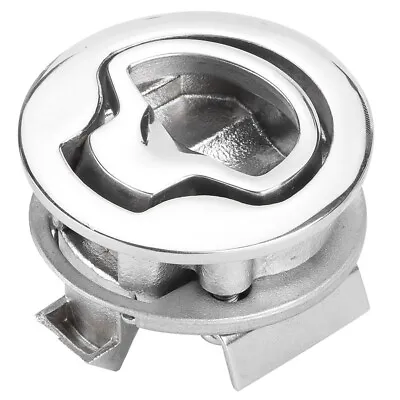 2 Inch Stainless Steel Boat Round Deck Hatch Flush Pull Latch Lock For Marine Ya • $15.07