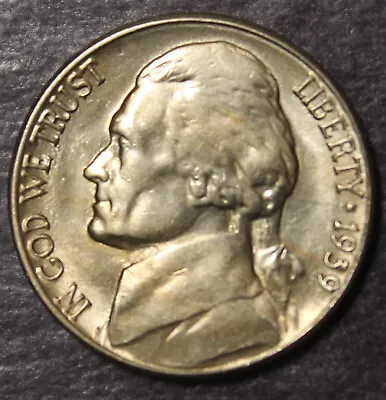 1939 S Jefferson Nickel Choice BU..................Lot 4709 • $49.95