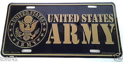 UNITED STATES ARMY Military License Plate Made In The USA 576 EE • $12.34
