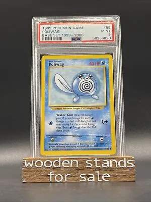 $28.80 • Buy PSA 9 MINT Poliwag 59/102 4th Print Base Set Pokemon Trading Card