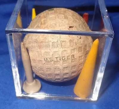 Vintage Antique Us Tiger Golf Ball Great For Any Collection • $29.99