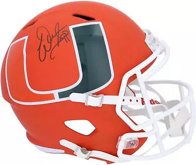 Warren Sapp Miami Hurricanes Signed Riddell AMP Speed Helmet • $296.99