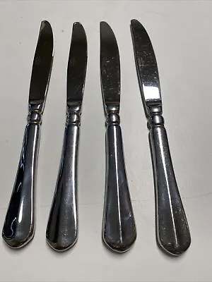 Mikasa French Countryside Stainless Steel Dinner Knife Set Of 4 Knives • $18.99