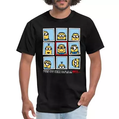 Minions Merch Home Office Fun Officially Licensed Men's T-Shirt • $19.99